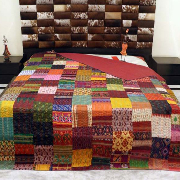 Patchwork bedsheet